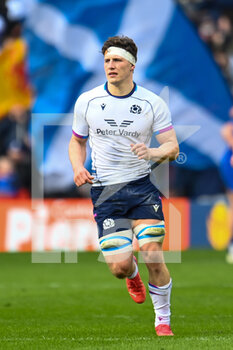 2022-02-26 - Scotland's Rory Darge during the Six Nations 2022, rugby union match between Scotland and France on February 26, 2022 at BT Murrayfield Stadium in Edinburgh, Scotland - SIX NATIONS 2022 - SCOTLAND VS FRANCE - SIX NATIONS - RUGBY