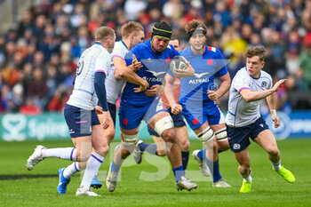 2022-02-26 - France's Gregory Alldritt during the Six Nations 2022, rugby union match between Scotland and France on February 26, 2022 at BT Murrayfield Stadium in Edinburgh, Scotland - SIX NATIONS 2022 - SCOTLAND VS FRANCE - SIX NATIONS - RUGBY