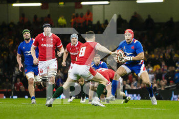 2022-03-11 - Gabin Villiere of France and Tomos Williams of Wales during the Six Nations 2022 rugby union match between Wales and France on March 11, 2022 at Principality Stadium in Cardiff, Wales - SIX NATIONS 2022 - WALES VS FRANCE - SIX NATIONS - RUGBY
