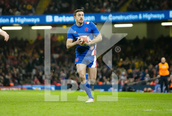 2022-03-11 - Melvyn Jaminet of France during the Six Nations 2022 rugby union match between Wales and France on March 11, 2022 at Principality Stadium in Cardiff, Wales - SIX NATIONS 2022 - WALES VS FRANCE - SIX NATIONS - RUGBY
