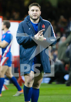 2022-03-11 - Cyril Baille of France celebrates after the Six Nations 2022 rugby union match between Wales and France on March 11, 2022 at Principality Stadium in Cardiff, Wales - SIX NATIONS 2022 - WALES VS FRANCE - SIX NATIONS - RUGBY