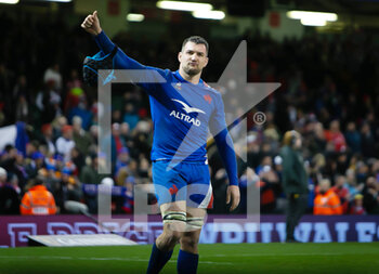 2022-03-11 - Francois Cros of France celebrates after the Six Nations 2022 rugby union match between Wales and France on March 11, 2022 at Principality Stadium in Cardiff, Wales - SIX NATIONS 2022 - WALES VS FRANCE - SIX NATIONS - RUGBY