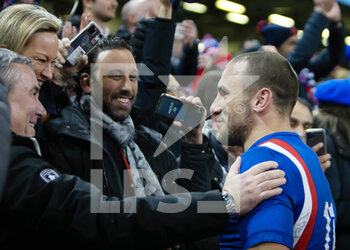 2022-03-11 - Gabin Villiere of France celebrates after the Six Nations 2022 rugby union match between Wales and France on March 11, 2022 at Principality Stadium in Cardiff, Wales - SIX NATIONS 2022 - WALES VS FRANCE - SIX NATIONS - RUGBY