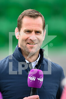 2022-04-10 - Former Scotland player Chris Paterson before the Women’s Six Nations 2022, rugby union match between Scotland and France on April 10, 2022 at Scotstoun Stadium in Glasgow, Scotland - WOMEN’S SIX NATIONS 2022 - SCOTLAND VS FRANCE - SIX NATIONS - RUGBY