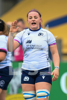 2022-04-10 - Scotland's Evie Gallagher during the Women’s Six Nations 2022, rugby union match between Scotland and France on April 10, 2022 at Scotstoun Stadium in Glasgow, Scotland - WOMEN’S SIX NATIONS 2022 - SCOTLAND VS FRANCE - SIX NATIONS - RUGBY