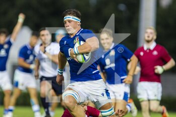 2022-06-25 - Ross Vintcent - 2022 U20 6 NATIONS SUMMER SERIES - ITALY VS GEORGIA - SIX NATIONS - RUGBY