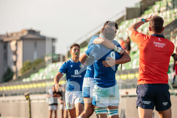 2022-07-12 - Ross Michael Alwyn Vintcent (C) (Italy) happiness - 2022 U20 6 NATIONS SUMMER SERIES - ITALY VS ENGLAND - SIX NATIONS - RUGBY
