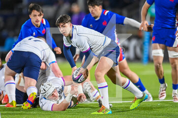 2022-02-25 - Scotland's Murray Redpath during the Under - 20 Six Nations 2022, rugby union match between Scotland and France on February 25, 2022 at the DAM Healthcare Stadium in Edinburgh, Scotland - UNDER - 20 SIX NATIONS 2022 - SCOTLAND VS FRANCE - WORLD CUP - RUGBY