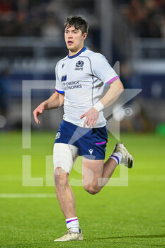 2022-02-25 - Scotland's Ben Evans during the Under - 20 Six Nations 2022, rugby union match between Scotland and France on February 25, 2022 at the DAM Healthcare Stadium in Edinburgh, Scotland - UNDER - 20 SIX NATIONS 2022 - SCOTLAND VS FRANCE - WORLD CUP - RUGBY