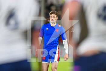 2022-02-25 - France's Axel Bevia during the Under - 20 Six Nations 2022, rugby union match between Scotland and France on February 25, 2022 at the DAM Healthcare Stadium in Edinburgh, Scotland - UNDER - 20 SIX NATIONS 2022 - SCOTLAND VS FRANCE - WORLD CUP - RUGBY