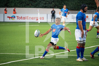 2022-07-06 - Damian STEVENS during the Rugby Africa Cup 2022, World Cup 2023 Qualifiers, Semi Final rugby union match between Namibia and Zimbabwe on July 6, 2022 at Maurice David stadium in Aix-en-Provence, France - RUGBY - WORLD CUP 2023 - QUALIFIERS - NAMIBIA V ZIMBABWE - WORLD CUP - RUGBY