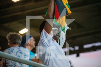 2022-07-06 - Ambiance during the Rugby Africa Cup 2022, World Cup 2023 Qualifiers, Semi Final rugby union match between Namibia and Zimbabwe on July 6, 2022 at Maurice David stadium in Aix-en-Provence, France - RUGBY - WORLD CUP 2023 - QUALIFIERS - NAMIBIA V ZIMBABWE - WORLD CUP - RUGBY