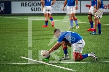 2022-07-06 - Cliven LOUBSER during the Rugby Africa Cup 2022, World Cup 2023 Qualifiers, Semi Final rugby union match between Namibia and Zimbabwe on July 6, 2022 at Maurice David stadium in Aix-en-Provence, France - RUGBY - WORLD CUP 2023 - QUALIFIERS - NAMIBIA V ZIMBABWE - WORLD CUP - RUGBY