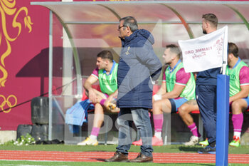 2022-02-06 - head coach Pasquale Presutti (FFOO Rugby) - FF.OO. RUGBY VS RUGBY LYONS - ITALIAN SERIE A ELITE - RUGBY