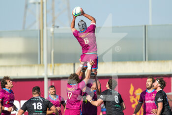 2022-02-06 - touche FFOO Rugby - FF.OO. RUGBY VS RUGBY LYONS - ITALIAN SERIE A ELITE - RUGBY