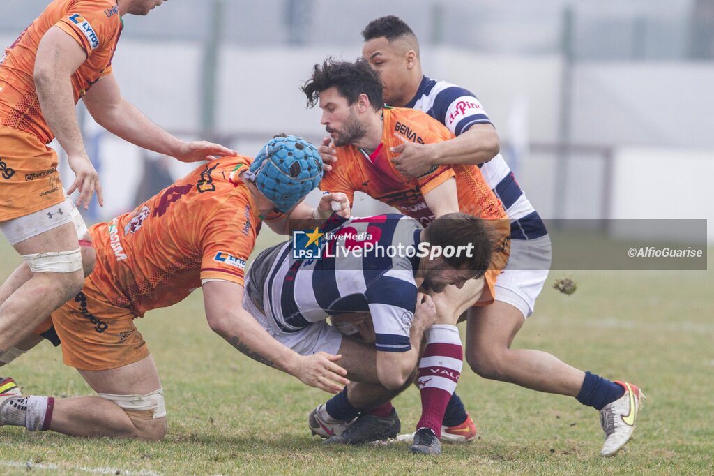 Mogliano Rugby vs Valorugby Reggio Emilia - ITALIAN SERIE A ELITE - RUGBY