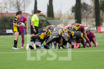 2022-03-26 - scrum Rugby Calvisano - FF.OO. RUGBY VS RUGBY CALVISANO - ITALIAN SERIE A ELITE - RUGBY