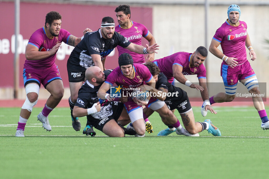 GS Fiamme Oro Rugby Roma vs Sitav Rugby Lyons - ITALIAN SERIE A ELITE - RUGBY