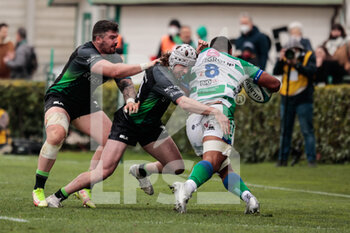 2022-04-02 - Toa Halafihi (Benetton Rugby) and Mack Hansen (Connacht Rugby) - BENETTON RUGBY VS CONNACHT RUGBY - UNITED RUGBY CHAMPIONSHIP - RUGBY