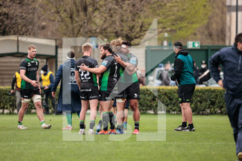 2022-04-02 - Connacht happiness for victory - BENETTON RUGBY VS CONNACHT RUGBY - UNITED RUGBY CHAMPIONSHIP - RUGBY