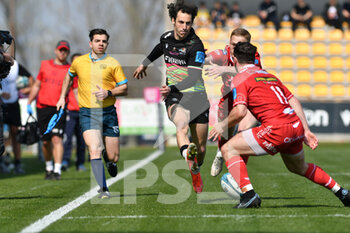2022-03-26 - giovanni d'onofrio (zebre) and ryan conbeer (scarlets) - ZEBRE RUGBY CLUB VS SCARLETS - UNITED RUGBY CHAMPIONSHIP - RUGBY