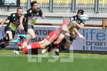 2022-03-26 - simone gesi (zebre) - ZEBRE RUGBY CLUB VS SCARLETS - UNITED RUGBY CHAMPIONSHIP - RUGBY