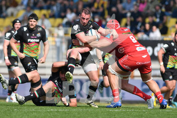2022-03-26 - michelangelo biondelli (zebre) and sione kalamafoni (scarlets) - ZEBRE RUGBY CLUB VS SCARLETS - UNITED RUGBY CHAMPIONSHIP - RUGBY