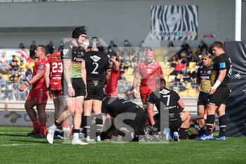 2022-03-26 - try for scarlets - ZEBRE RUGBY CLUB VS SCARLETS - UNITED RUGBY CHAMPIONSHIP - RUGBY