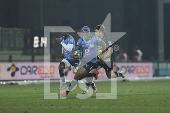 2022-02-25 - Lionel Mapoe (Bulls) carries the ball - ZEBRE RUGBY VS VODACOM BULLS - UNITED RUGBY CHAMPIONSHIP - RUGBY