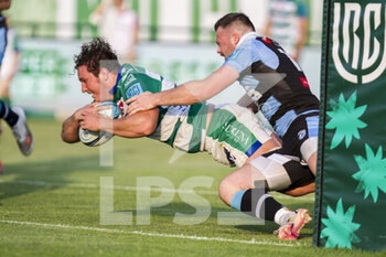 2022-05-20 - Michele Lamaro Try - BENETTON RUGBY VS CARDIFF - UNITED RUGBY CHAMPIONSHIP - RUGBY