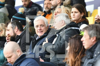 31/12/2022 - federugby president marzio innocenti at lanfranchi stadium - ZEBRE RUGBY VS BENETTON TREVISO - UNITED RUGBY CHAMPIONSHIP - RUGBY