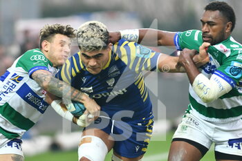 31/12/2022 - taina fox matamua (Zebre) and onisi ratave (benetton) - ZEBRE RUGBY VS BENETTON TREVISO - UNITED RUGBY CHAMPIONSHIP - RUGBY