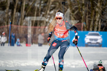 2022-12-17 - KALKENBERG Emilie Aagheim during the BMW IBU World Cup 2022, Annecy - Le Grand-Bornand, Women's 10 Km Pursuit, on December 17, 2022 in Le Grand-Bornand, France - BIATHLON - WORLD CUP - LE GRAND BORNAND - WOMEN'S 10 KM PURSUIT - BIATHLON - WINTER SPORTS