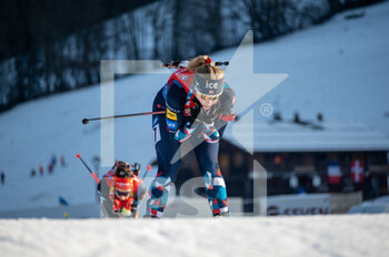 2022-12-17 - KNOTTEN Karoline Offigstad during the BMW IBU World Cup 2022, Annecy - Le Grand-Bornand, Women's 10 Km Pursuit, on December 17, 2022 in Le Grand-Bornand, France - BIATHLON - WORLD CUP - LE GRAND BORNAND - WOMEN'S 10 KM PURSUIT - BIATHLON - WINTER SPORTS