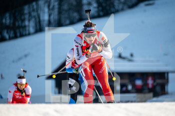 2022-12-17 - HAECKI-GROSS Lena during the BMW IBU World Cup 2022, Annecy - Le Grand-Bornand, Women's 10 Km Pursuit, on December 17, 2022 in Le Grand-Bornand, France - BIATHLON - WORLD CUP - LE GRAND BORNAND - WOMEN'S 10 KM PURSUIT - BIATHLON - WINTER SPORTS