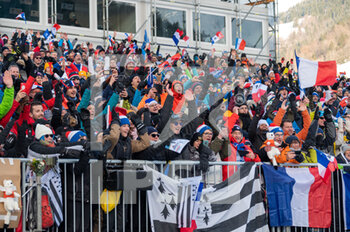 2022-12-18 - Ambiance during the BMW IBU World Cup 2022, Annecy - Le Grand-Bornand, Men's 15 Km Mass Start, on December 18, 2022 in Le Grand-Bornand, France - BIATHLON - WORLD CUP - LE GRAND BORNAND - MEN'S MASS START - BIATHLON - WINTER SPORTS