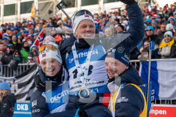 2022-12-18 - Norway Team during the BMW IBU World Cup 2022, Annecy - Le Grand-Bornand, Men's 15 Km Mass Start, on December 18, 2022 in Le Grand-Bornand, France - BIATHLON - WORLD CUP - LE GRAND BORNAND - MEN'S MASS START - BIATHLON - WINTER SPORTS