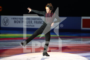 2022-03-27 - Shoma Uno of Japan during the Gala of the ISU World Figure Skating Championships 2022 on March 27, 2022 at the Sud de France Arena in Montpellier, France - GALA OF THE ISU WORLD FIGURE SKATING CHAMPIONSHIPS 2022 - ICE SKATING - WINTER SPORTS