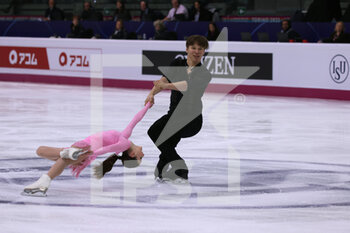 2022-12-08 - Sophia Baram and Daniel Tioumentsev (USA - Junior Pairs) - 2022 ISU SKATING GRAND PRIX FINALS - DAY1 - ICE SKATING - WINTER SPORTS