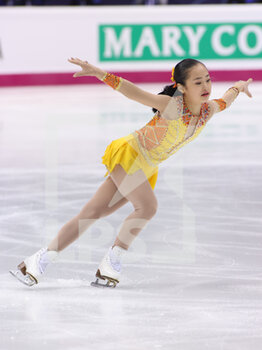 2022-12-08 - Mao Shimada (Japan - Junior women) - 2022 ISU SKATING GRAND PRIX FINALS - DAY1 - ICE SKATING - WINTER SPORTS