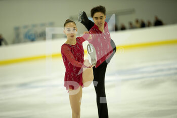18/09/2022 - Anna VALESI / Manuel PIAZZA (Ita), pairs free skating - 2022 ISU CHALLENGER SERIES FIGURE SKATING - GHIACCIO - SPORT INVERNALI