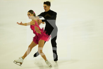 17/09/2022 - Elisabetta LECCARDI / Mattia DALLA TORRE (Ita), ice dance rhythm dance - 2022 ISU CHALLENGER SERIES FIGURE SKATING - GHIACCIO - SPORT INVERNALI