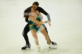17/09/2022 - Natacha LAGOUGE / Arnaud CAFFA (Fra), ice dance rhythm dance - 2022 ISU CHALLENGER SERIES FIGURE SKATING - GHIACCIO - SPORT INVERNALI