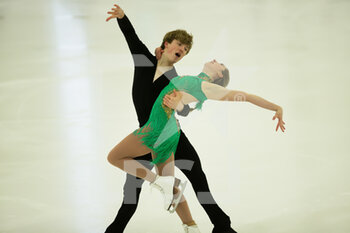 17/09/2022 - Paulina RAMANAUSKAITE / Deividas KIZALA (Ltu), ice dance rhythm dance - 2022 ISU CHALLENGER SERIES FIGURE SKATING - GHIACCIO - SPORT INVERNALI