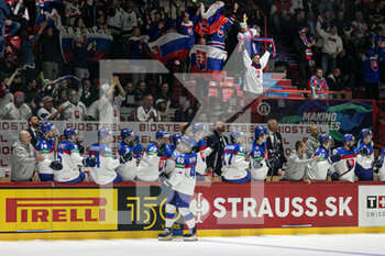 2022-05-18 - (Slovakia) 
 - WORLD CHAMPIONSHIP - SWITZERLAND VS SLOVAKIA - ICE HOCKEY - WINTER SPORTS