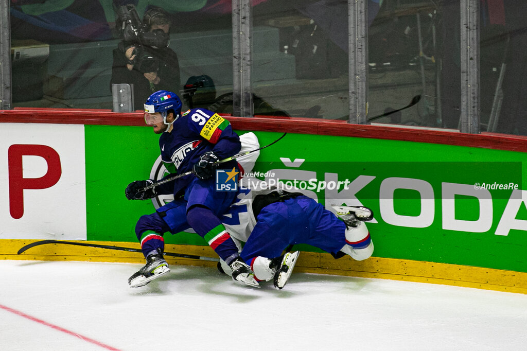 Ice Hockey World Championship - Italy vs Slovakia - ICE HOCKEY - WINTER SPORTS