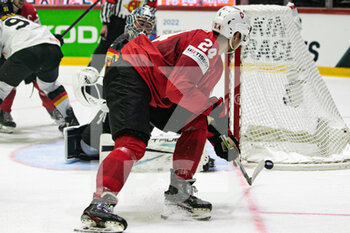 2022-05-24 - GEISSER Tobias (Switzerland)
GRUBAUER Philipp (Germany) - IIHF ICE HOCKEY WORLD CHAMPIONSHIP - GERMANY VS SWITZERLAND - ICE HOCKEY - WINTER SPORTS