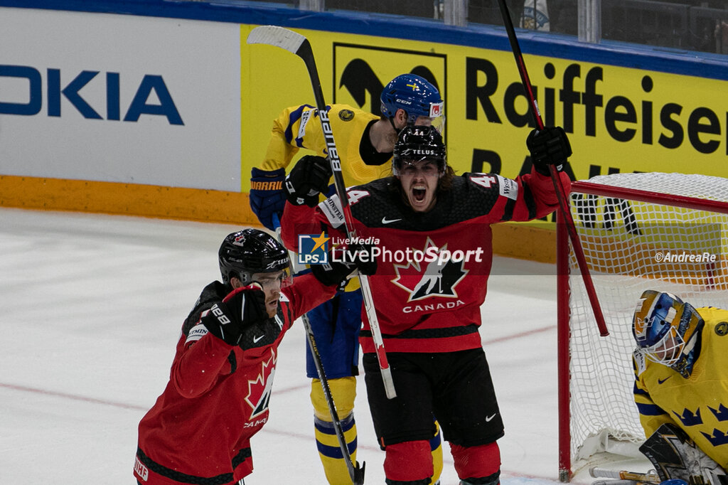 IIHF Ice Hockey World Championship - Quarterfinals - Sweden vs Canada - ICE HOCKEY - WINTER SPORTS