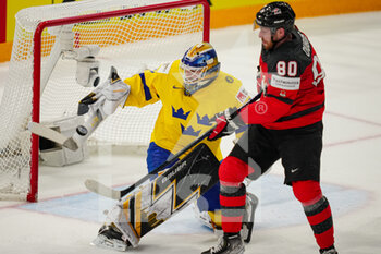 26/05/2022 - ULLMARK Linus(Sweden) 

 DUBOIS Pierre-Luc (Canada)  - IIHF ICE HOCKEY WORLD CHAMPIONSHIP - QUARTERFINALS - SWEDEN VS CANADA - HOCKEY SU GHIACCIO - SPORT INVERNALI