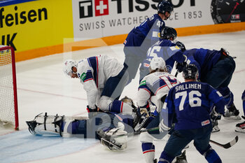 28/05/2022 - OLKINUORA Jussi , HEISKANEN Miro (Finland) - IIHF ICE HOCKEY WORLD CHAMPIONSHIP - SEMIFINAL - FINLAND VS USA - HOCKEY SU GHIACCIO - SPORT INVERNALI